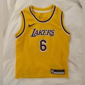 Nike LeBron James Los Angeles LA Lakers Jersey #6
